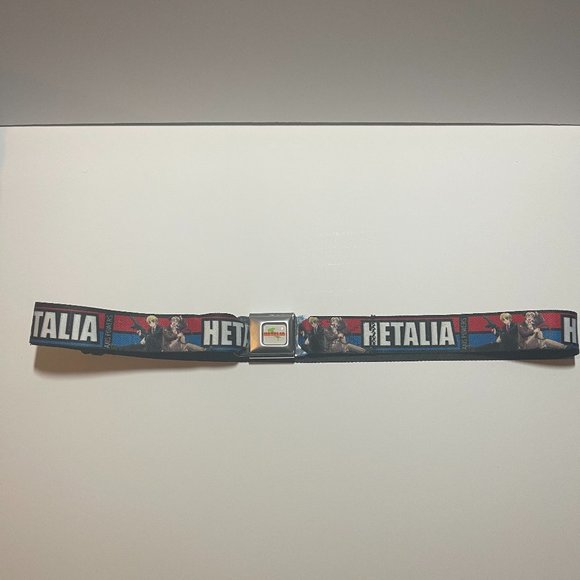 Hetalia Axis Powers Anime Adjustable Buckle Down Belt - Picture 1 of 4